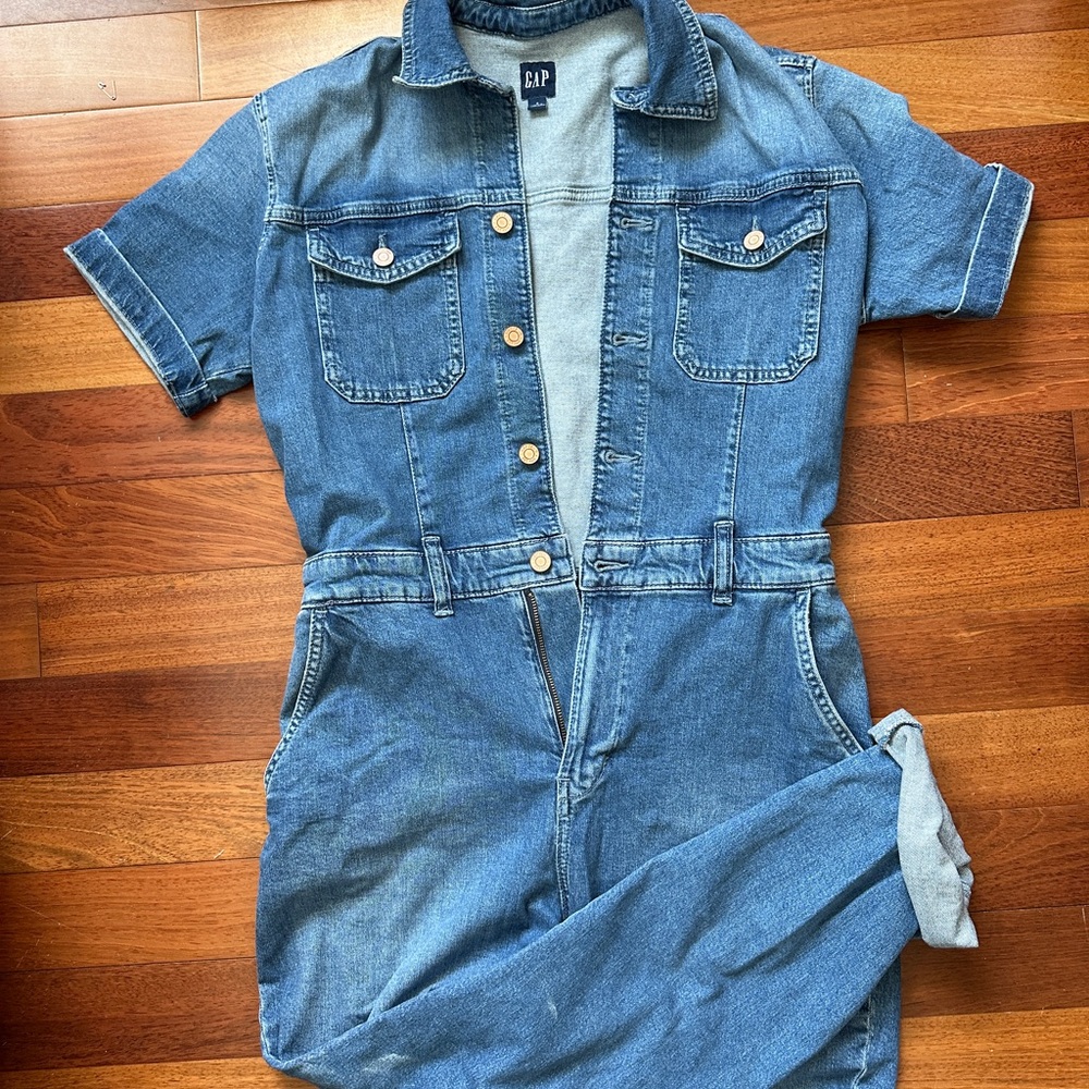 GAP Denim Jumpsuit